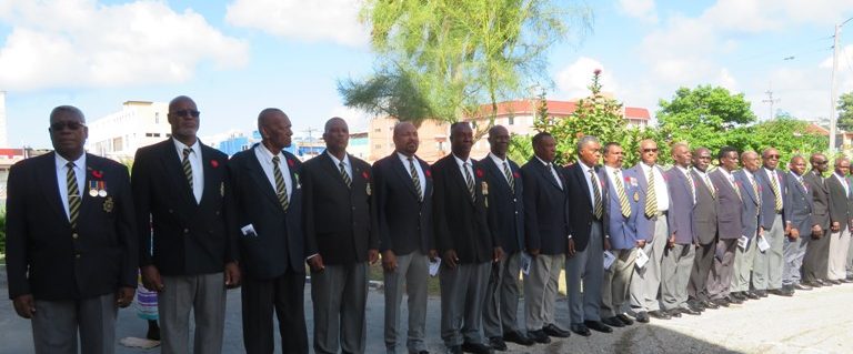 001 - Members of the Jamaica Legion, Montego Bay Branch prior to the start of the 2018 WW1 Centennial Remembrance Day Service at the St. James Parish Church 2001 - Members of the Jamaica Legion, Montego Bay Branch prior to the start of the 2018 WW1 Centennial Remembrance Day Service at the St. James Parish Church 2
